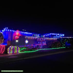 Christmas Light display at 2 Tumba Court, Joondalup
