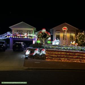 Christmas Light display at 271 Bicentennial Drive, Jerrabomberra