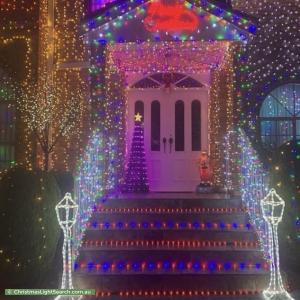 Christmas Light display at 52 Arncliffe Boulevard, Greenvale