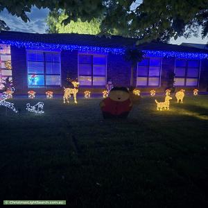 Christmas Light display at 30 Mountain View Road, Mudgee