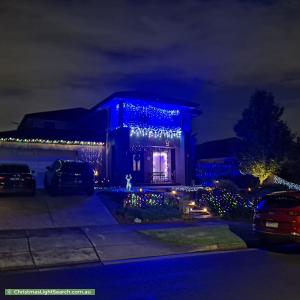 Christmas Light display at 13 Vista Crescent, Rowville