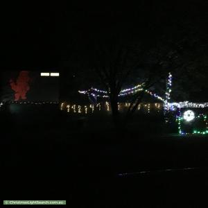 Christmas Light display at 10 Florina Place, Hawker