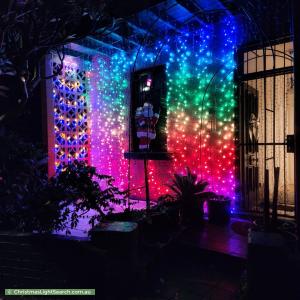 Christmas Light display at 15 Boundary Street, Darlington