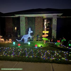 Christmas Light display at 8 Doriemus Street, Cranbourne East