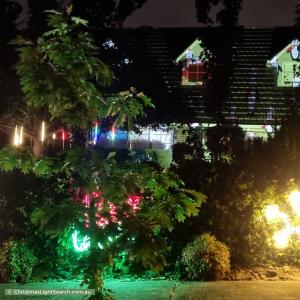Christmas Light display at 18 Pamela Grove, Templestowe Lower