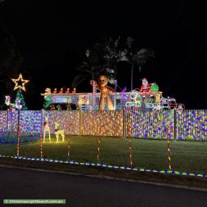 Christmas Light display at 9 Kerrong Court, Shailer Park