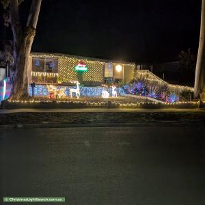 Christmas Light display at 5 Stanley Street, Somerville