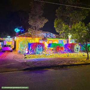 Christmas Light display at 30 Gardiner Avenue, Warradale
