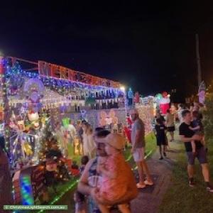 Christmas Light display at 242 Stanley Road, Carina