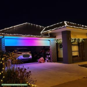 Christmas Light display at 124 Douglas Drive, Munno Para