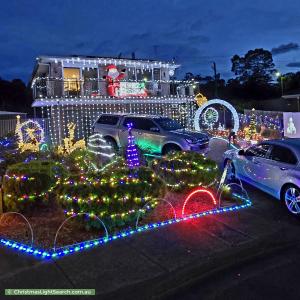 Christmas Light display at  Purdon Street, Old Beach