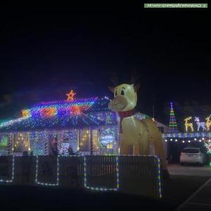 Christmas Light display at 4 Myra Street, Cessnock