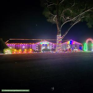 Christmas Light display at 29 Cuthbert Circuit, Wanniassa