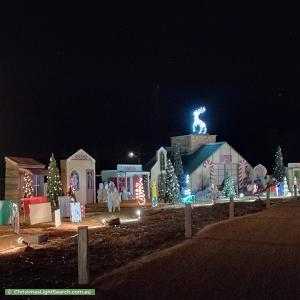 Christmas Light display at 357 Balfour Ogilvy Avenue, Loxton North