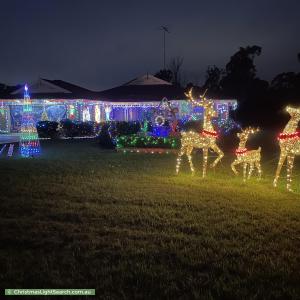 Christmas Light display at 50 Bowman Road, Londonderry