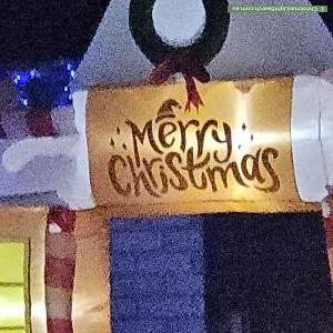 Christmas Light display at  Tasos Drive, Munno Para West