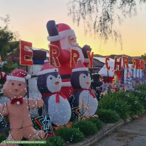 Christmas Light display at 29 Eminence Boulevard, Doreen