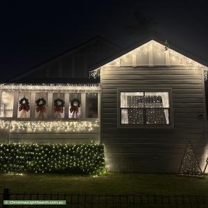 Christmas Light display at 40 Elizabeth Street, Mayfield