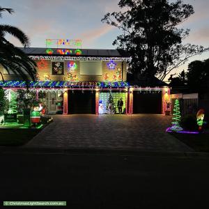 Christmas Light display at 29 Soling Crescent, Cranebrook
