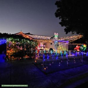 Christmas Light display at 4 Gilmore Street, Pakenham