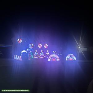 Christmas Light display at 42 Furioso Green, Baldivis