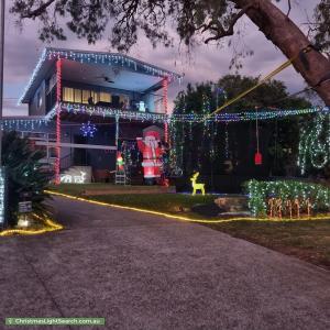 Christmas Light display at 14 Blue Bell Drive, Wamberal