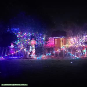 Christmas Light display at 27 Lawson Street, Campbelltown