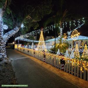 Christmas Light display at 159 Williamson Avenue, Cloverdale