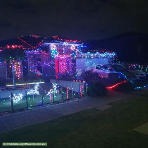 Christmas Light display at 17 Clarendon Drive, Keysborough