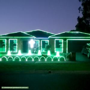 Christmas Light display at 105 Oaklands Way, Pakenham