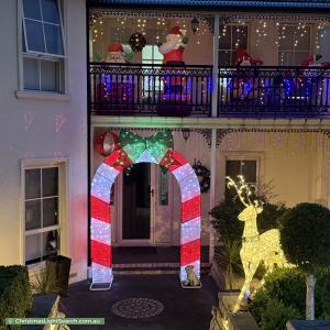 Christmas Light display at 16 Montbrae Circuit, Narre Warren North