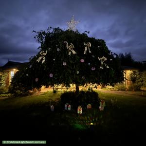 Christmas Light display at 28 Jarryd Crescent, Berwick