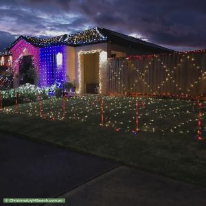 Christmas Light display at 69 Summerhill Boulevard, Drouin