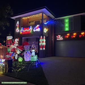 Christmas Light display at 14 Bayvista Circuit, Point Cook