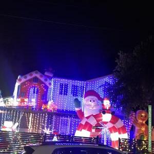 Christmas Light display at  Doonside Crescent, Blacktown