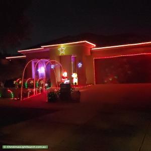 Christmas Light display at 30 Bellerive Road, Wollert