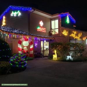 Christmas Light display at 37 Wyselaskie Circuit, Kambah