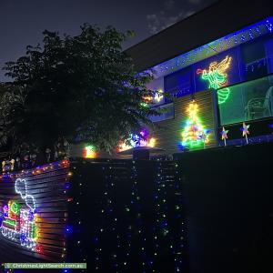 Christmas Light display at 175 David Drive, Sunshine West