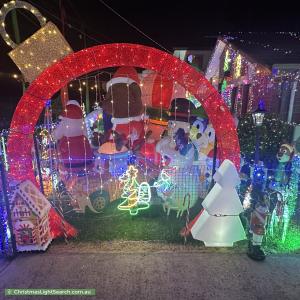 Christmas Light display at 1 Wilson Crescent, Hoppers Crossing