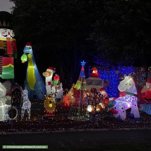 Christmas Light display at 27 Mariemont Avenue, Wantirna
