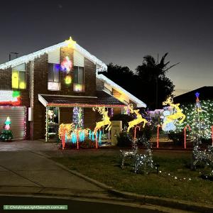 Christmas Light display at  Dryden Court, Keilor