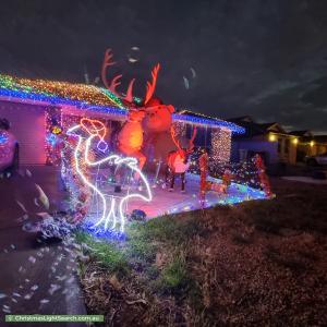 Christmas Light display at 48 Coratina Road, Virginia