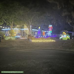 Christmas Light display at 17 Lugger Place, Yanchep