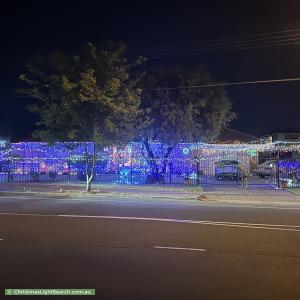 Christmas Light display at 150 Gorge Road, Newton