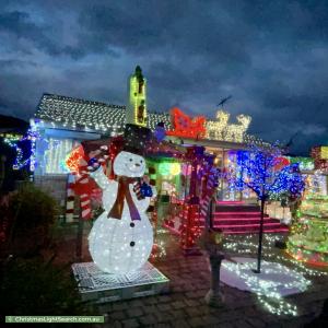 Christmas Light display at 6 Bounty Street, Warrane