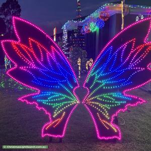 Christmas Light display at 50 Bathersby Crescent, Augustine Heights