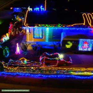 Christmas Light display at 233 Newman-Morris Circuit, Oxley