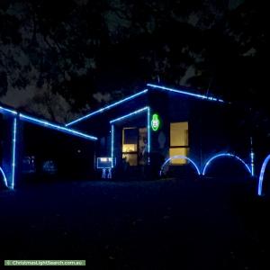 Christmas Light display at 2 Colbury Road, Bayswater North
