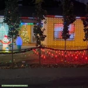 Christmas Light display at 117 Crozier Avenue, Melrose Park