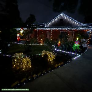 Christmas Light display at 3 Joseph Street, Ringwood East